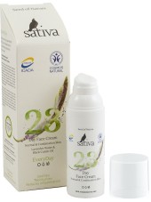 Увлажняющий крем Sativa Day Face Cream 23